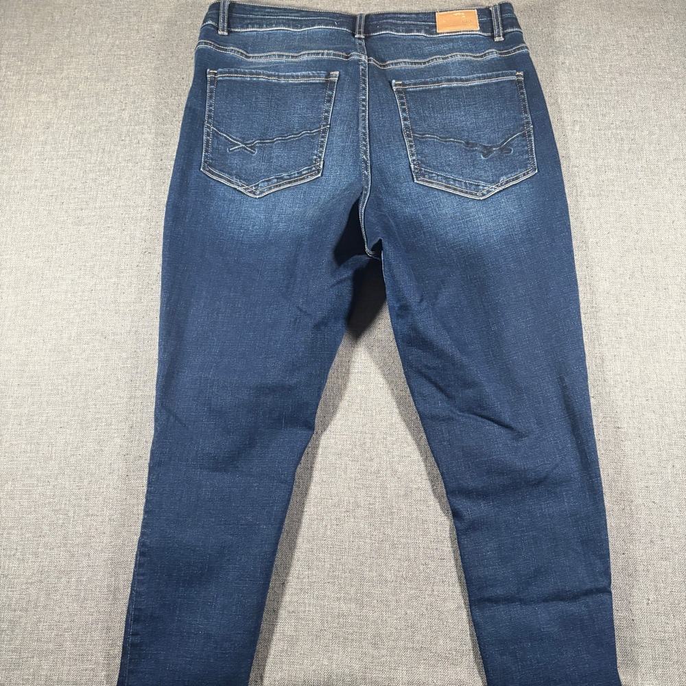 BKE Parker Ankle Skinny Jeans Women 33 Blue High Rise Universal Fit Stretch - Picture 2 of 8
